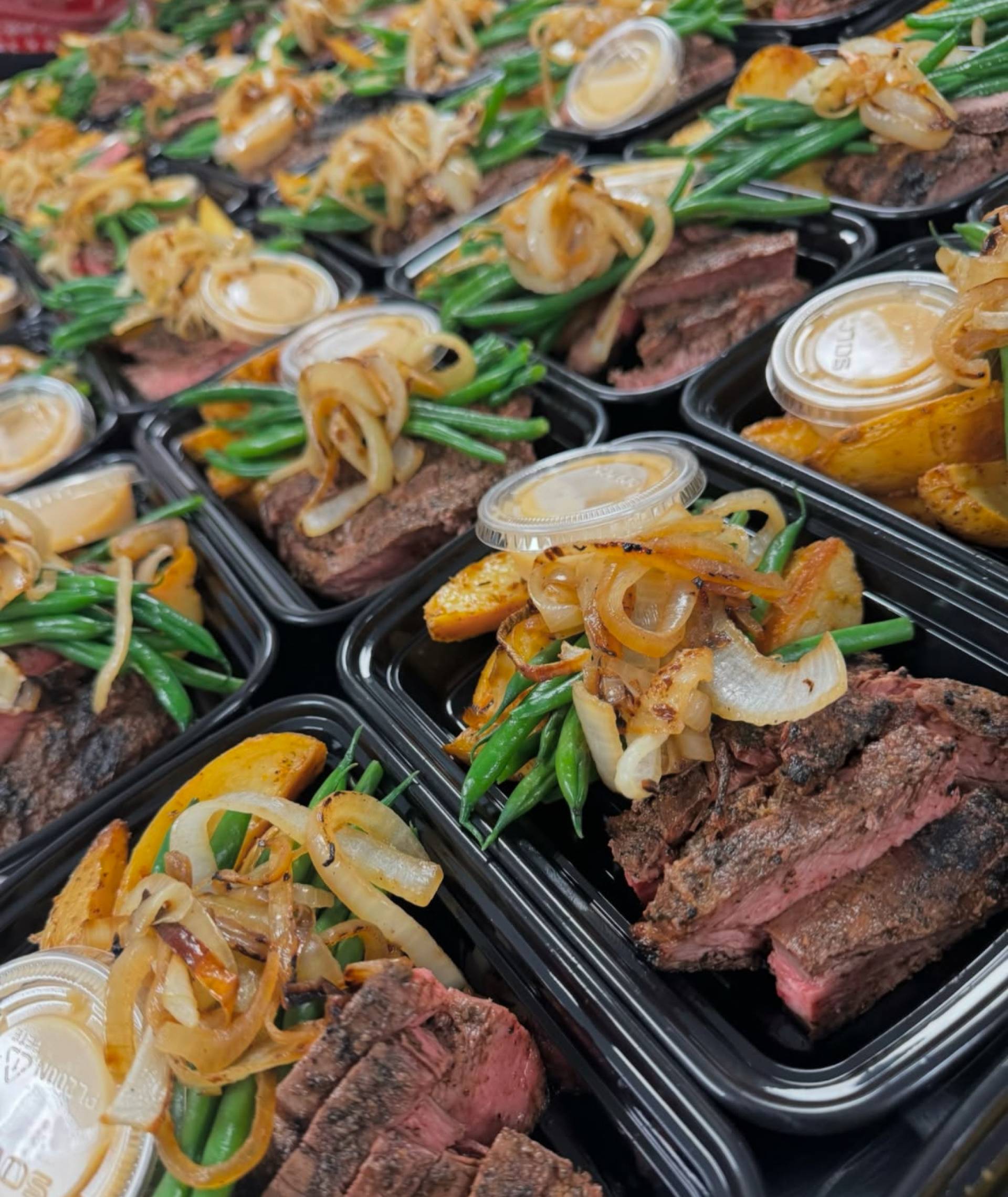 Garlic Parm Flank Steak