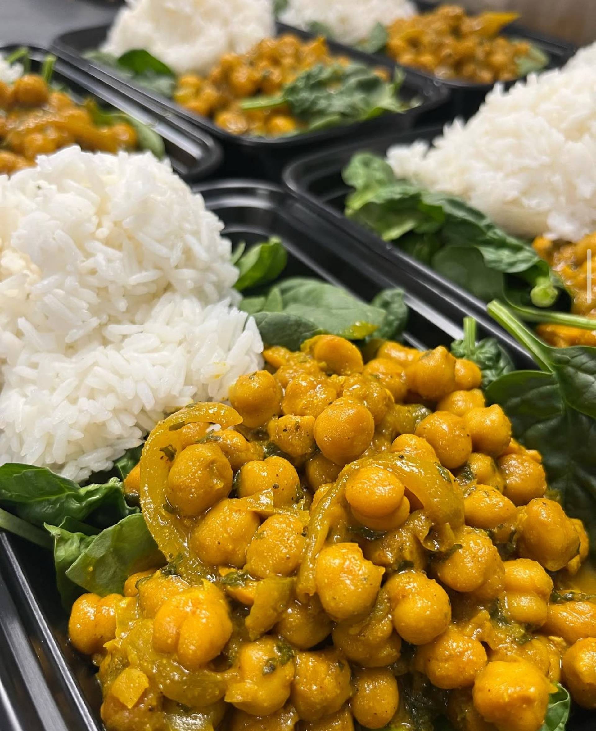 Vegan Coconut Curry Chickpeas