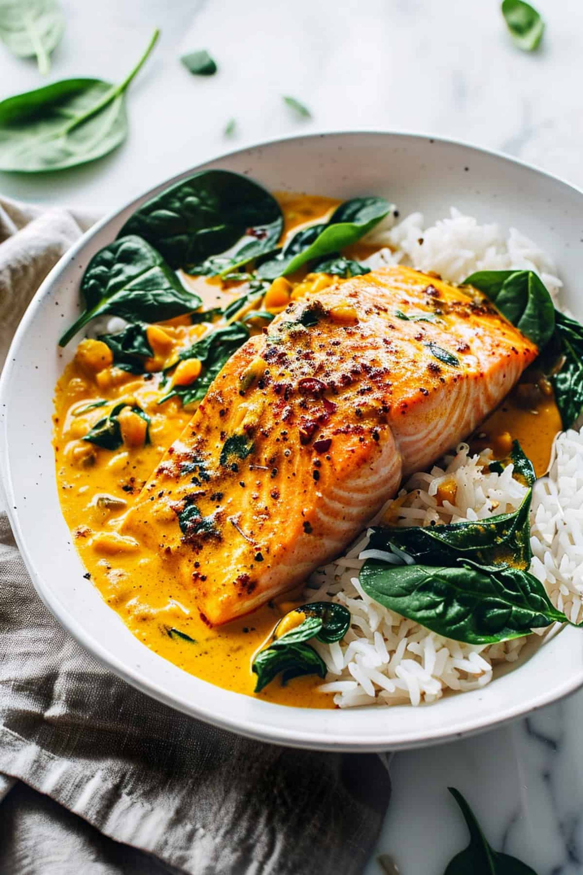Curry Coconut Salmon