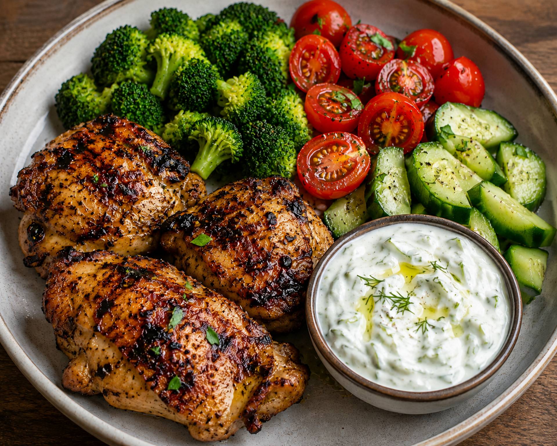 Chicken Tzatziki Bowl