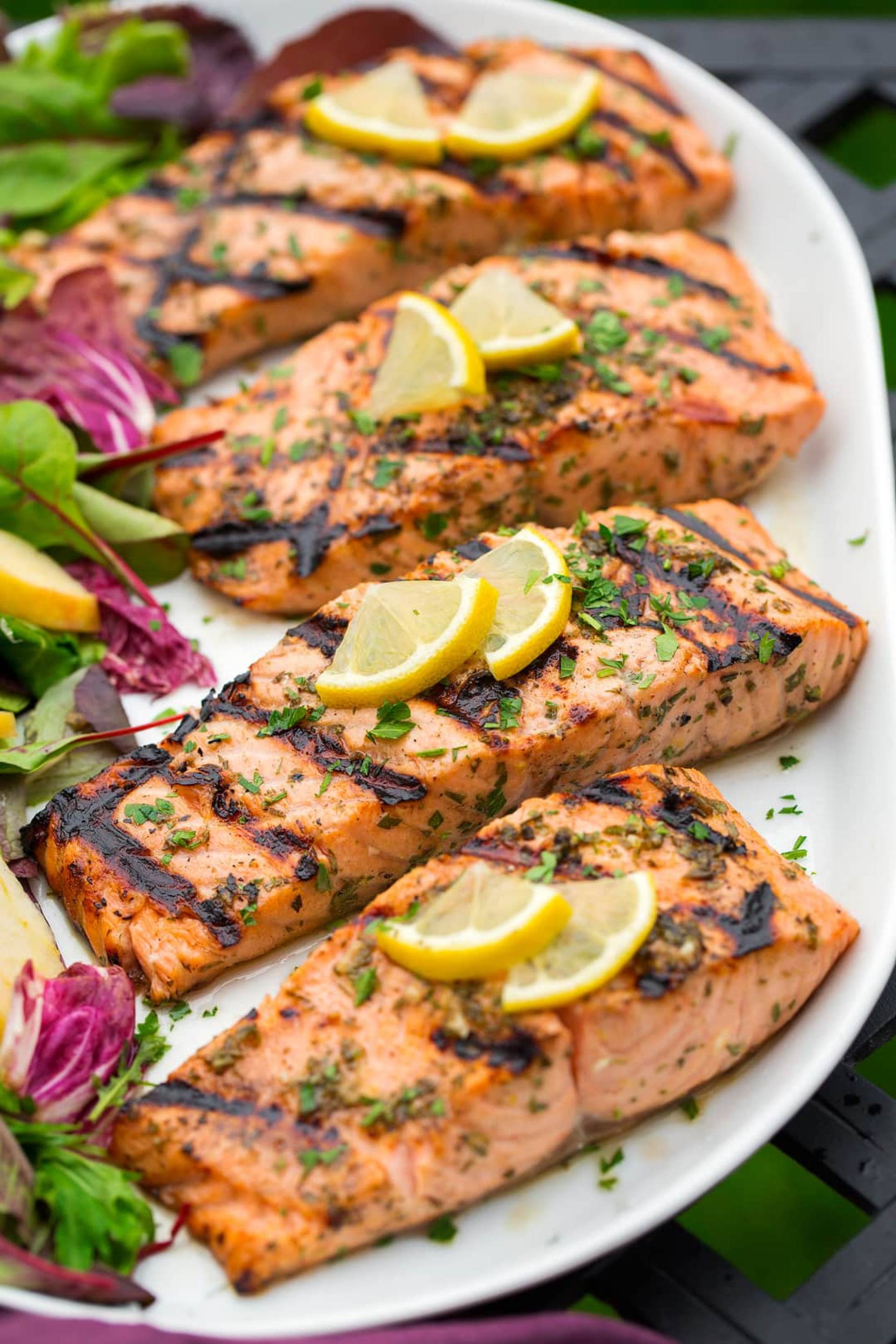 Grilled Salmon