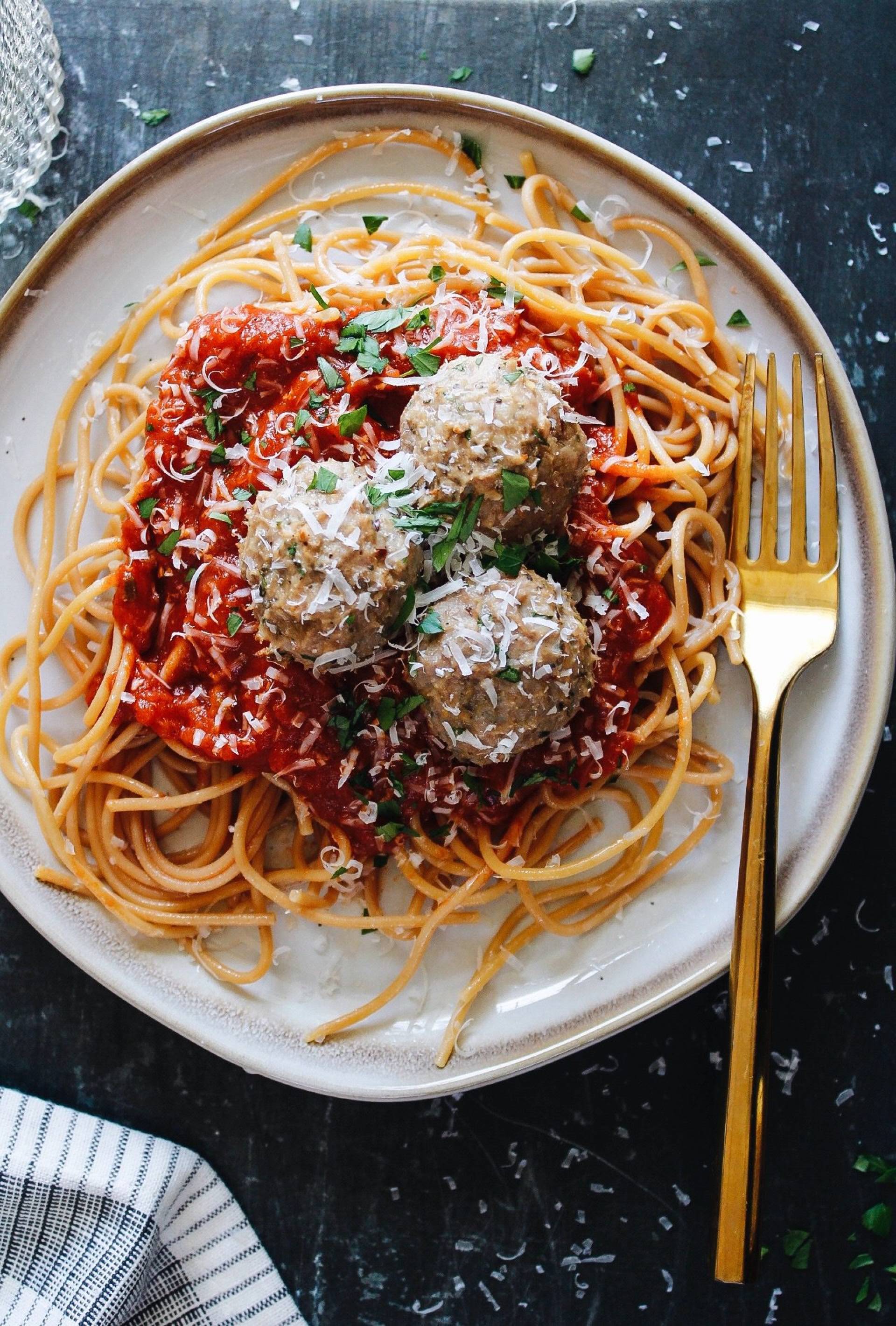 Turkey Meatball Pasta