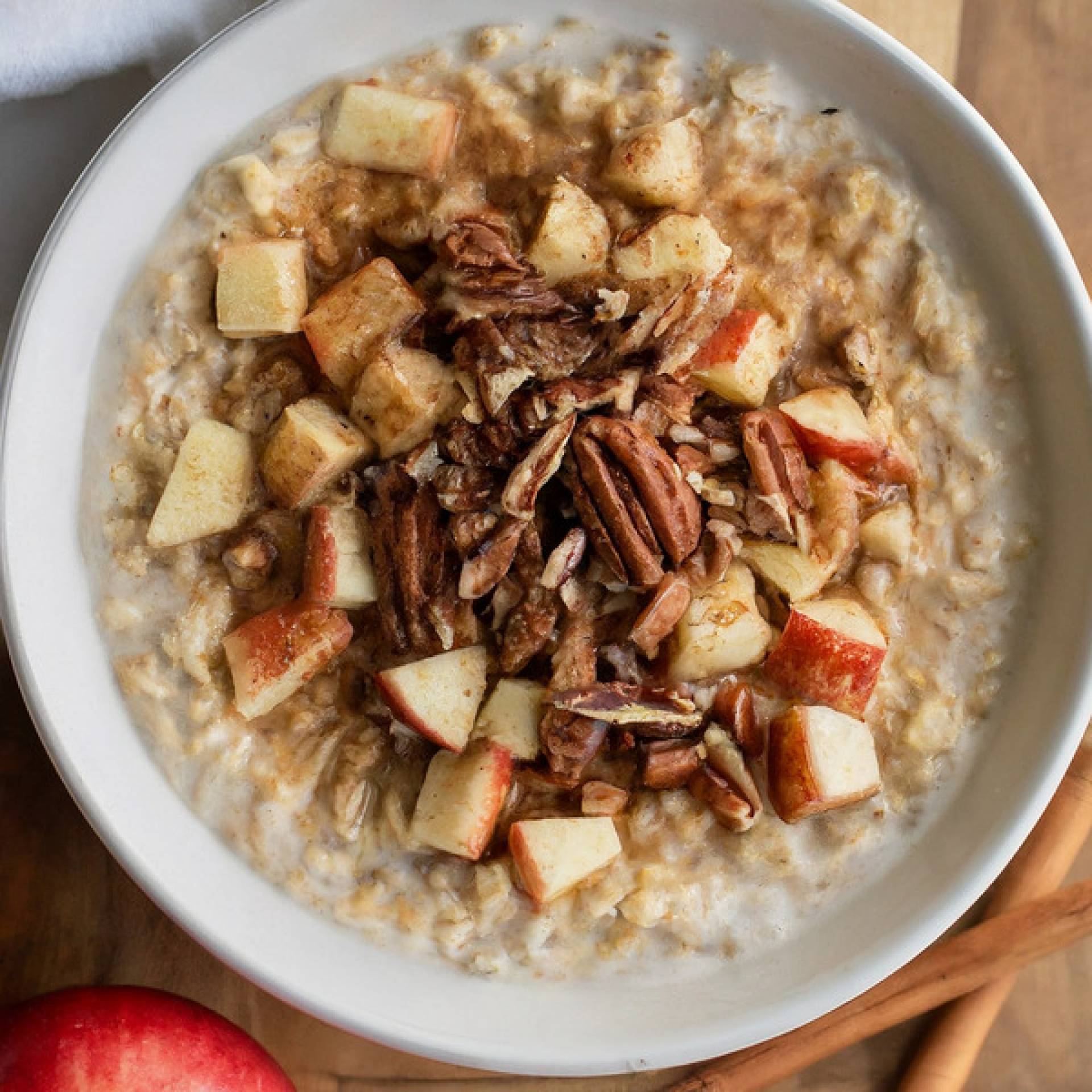 Apple Pie Overnight Oats