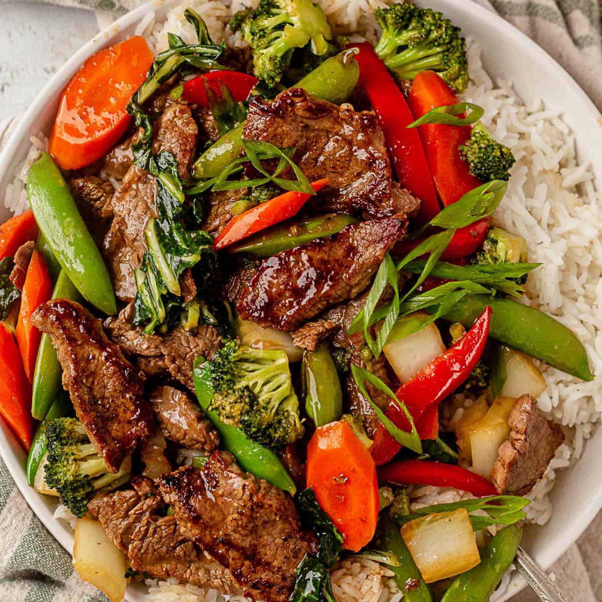 Flank Steak Stir-fry