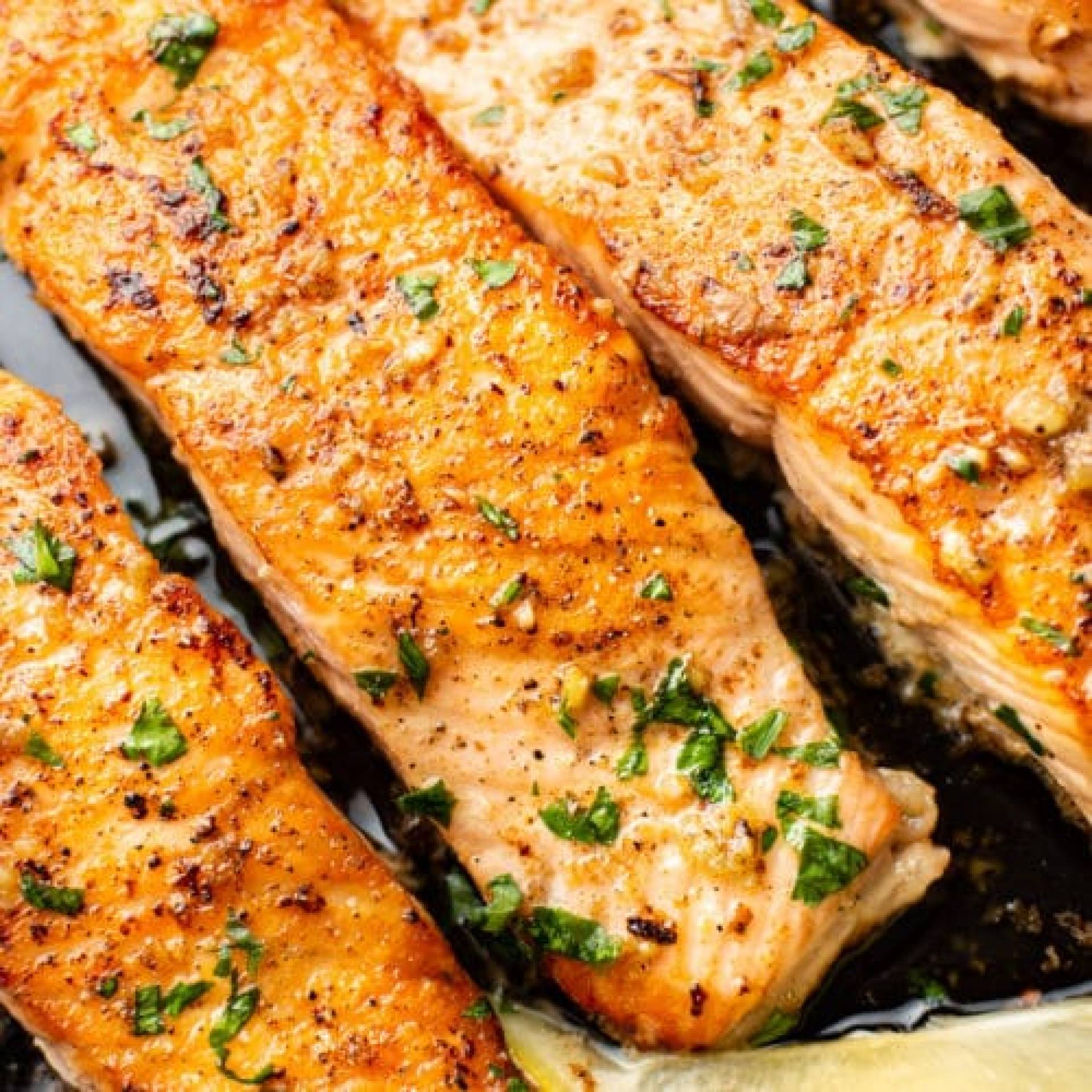 Garlic Herb Salmon