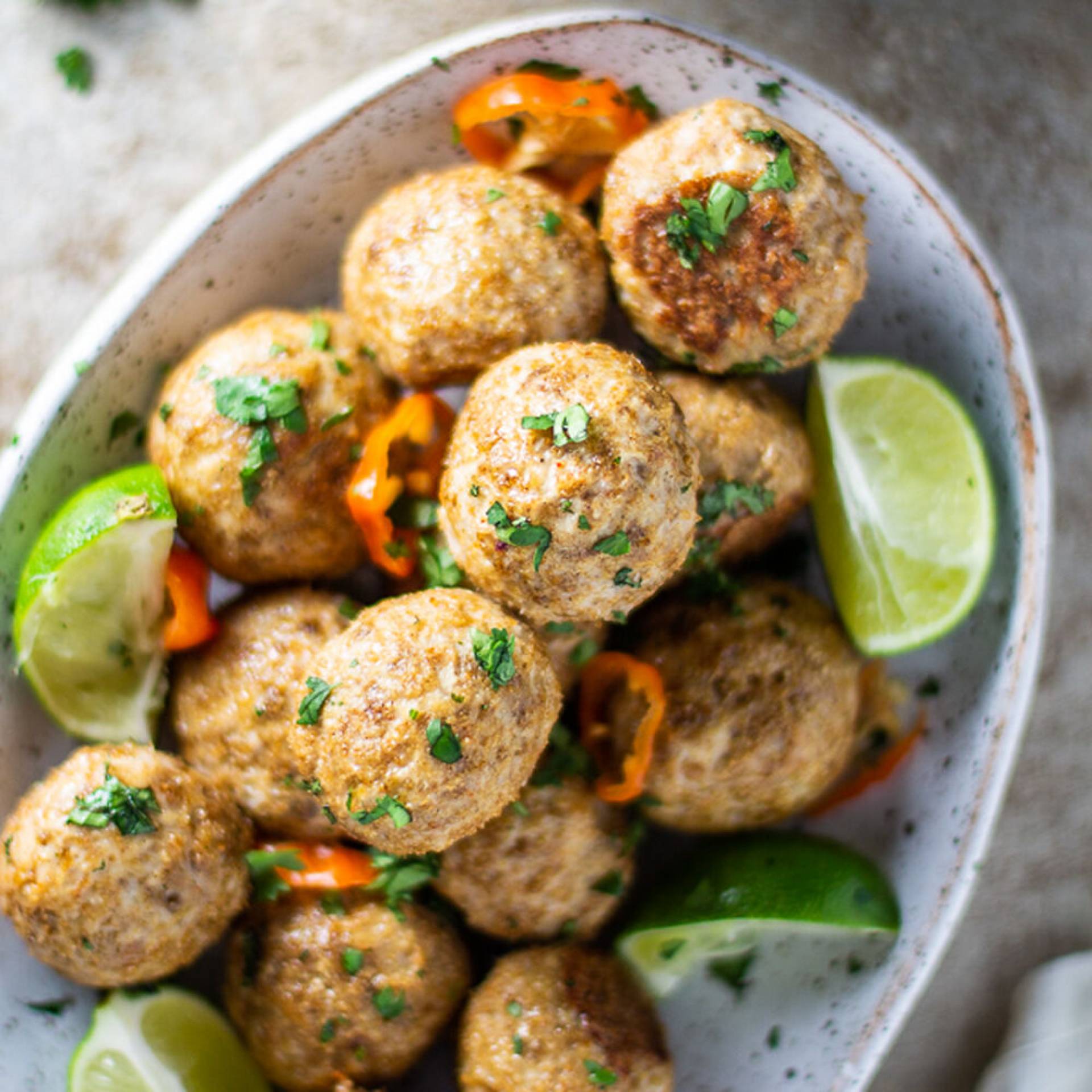 Jerk Chicken Meatball