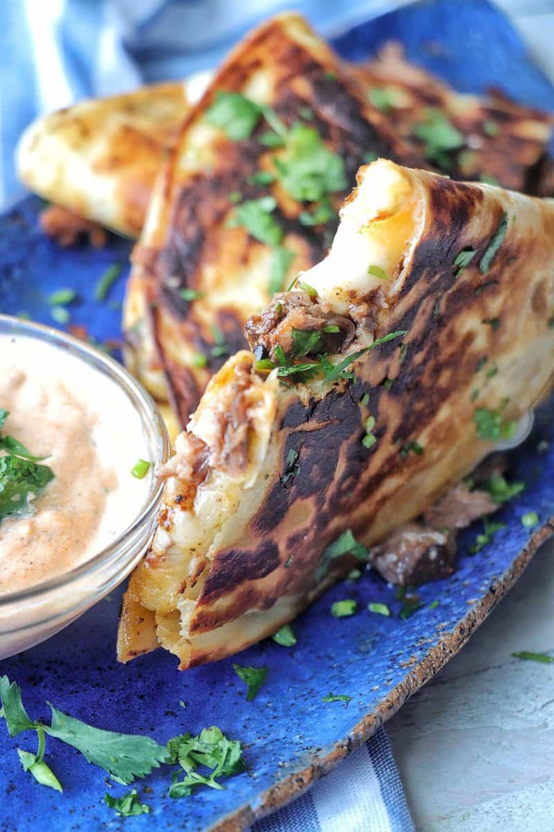 Jerk Chicken Quesadilla