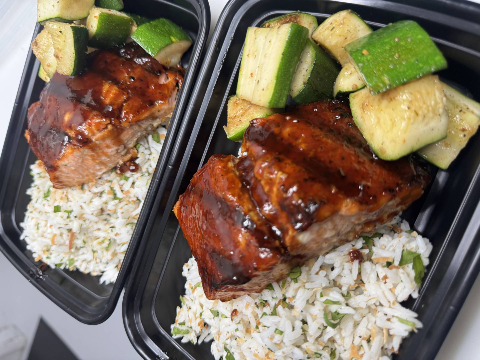 Apple Chipotle Salmon