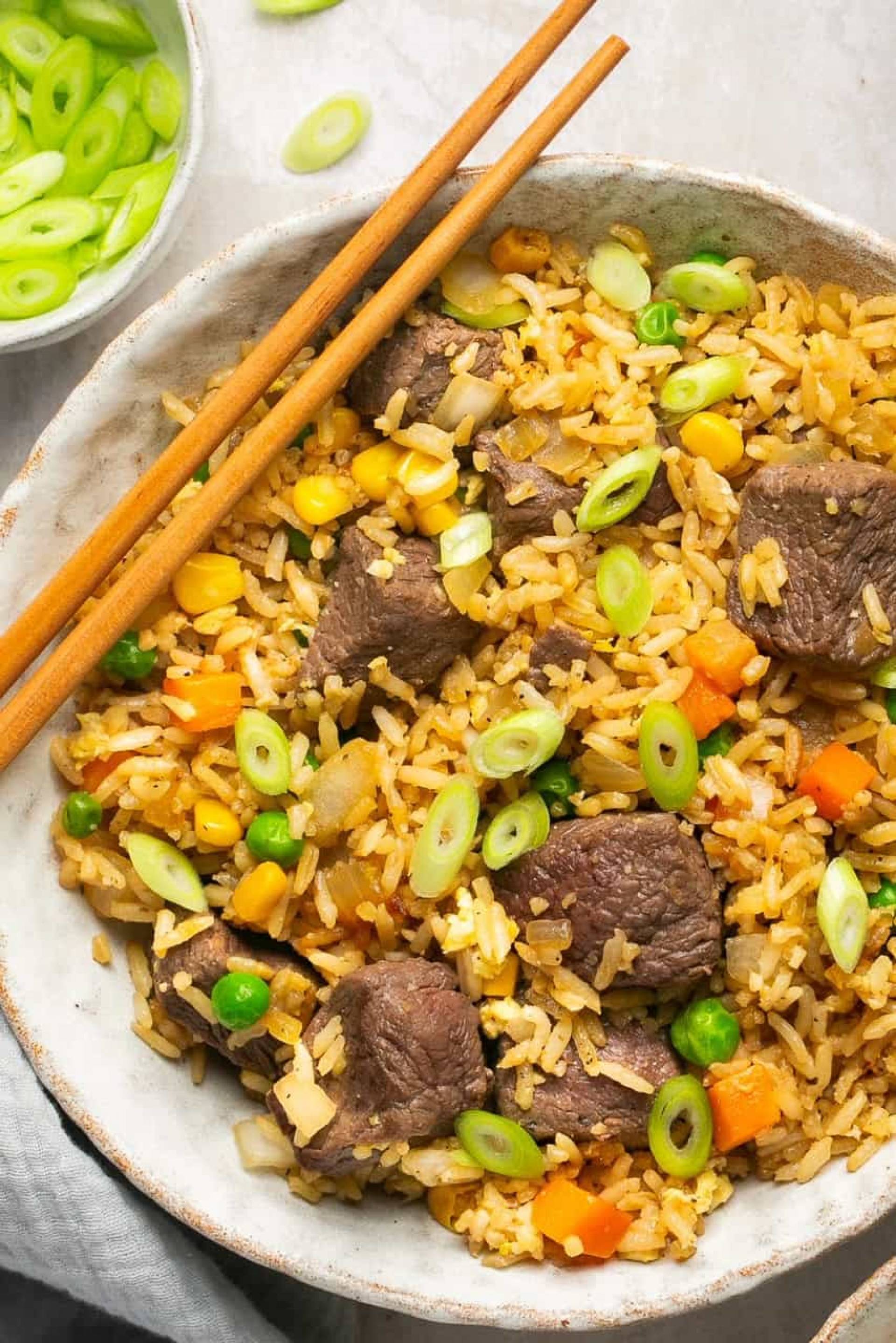 Steak Fried Rice Bowl