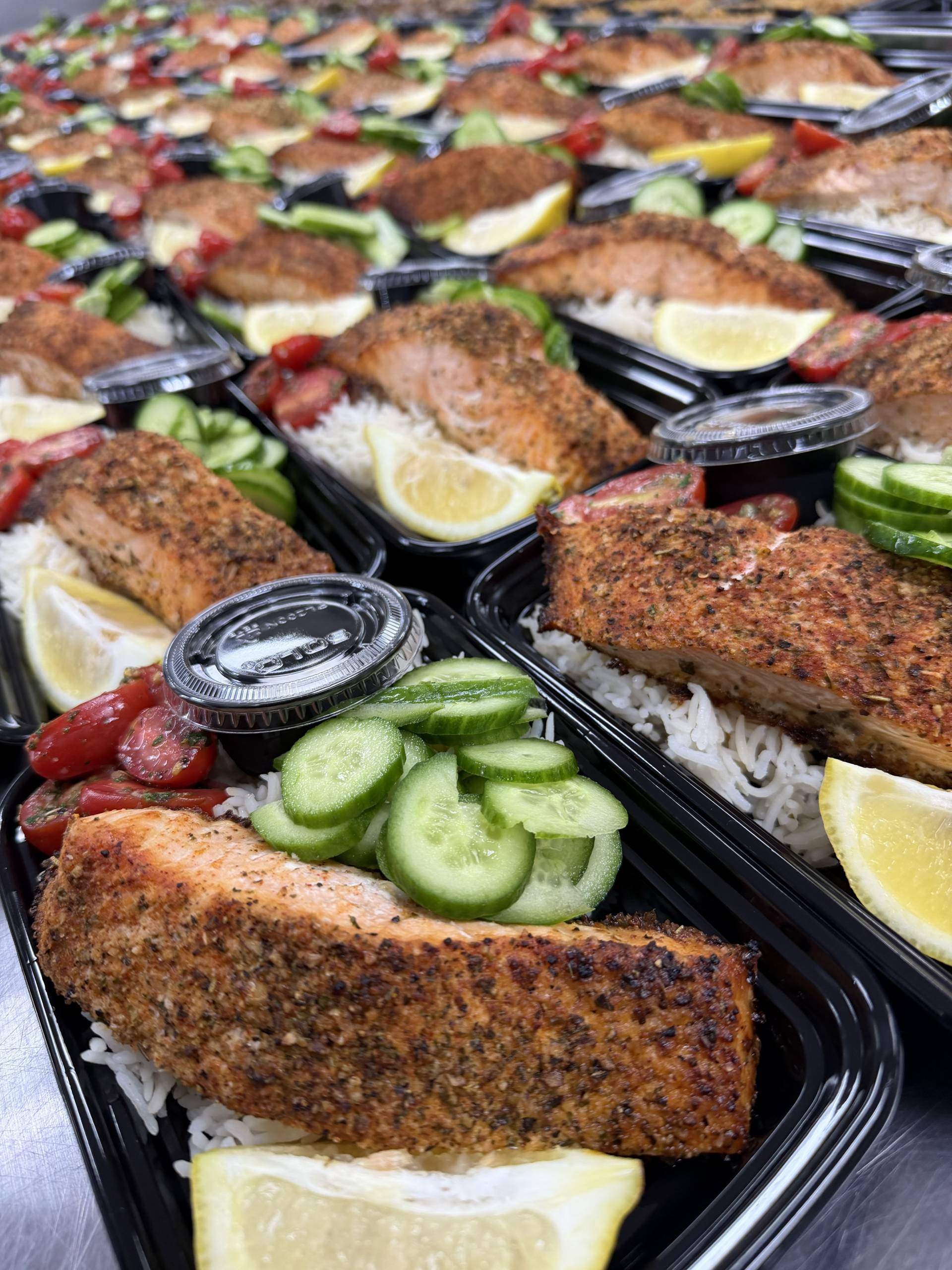 Greek Salmon Bowl