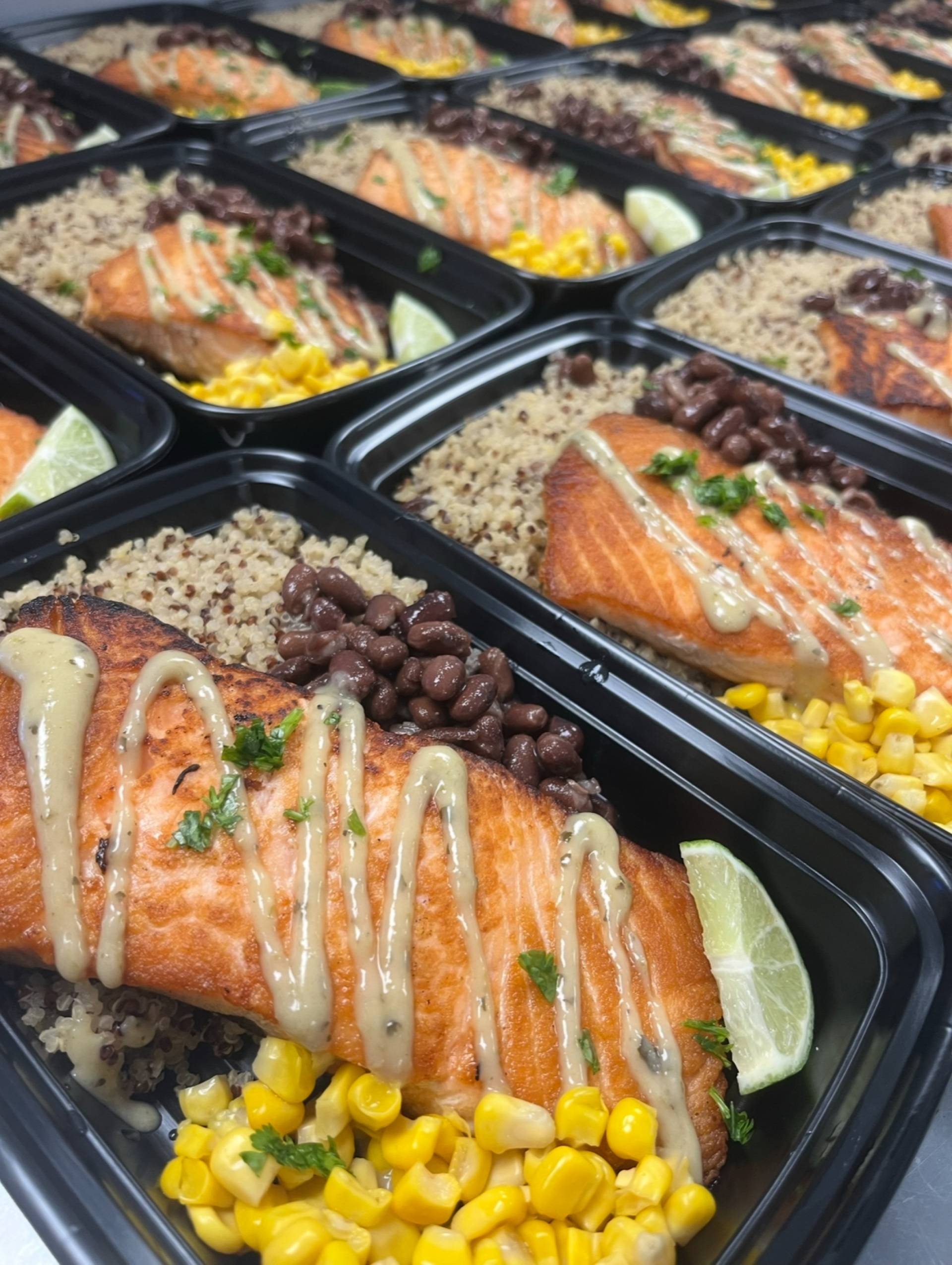 Pan-seared Salmon Bowl