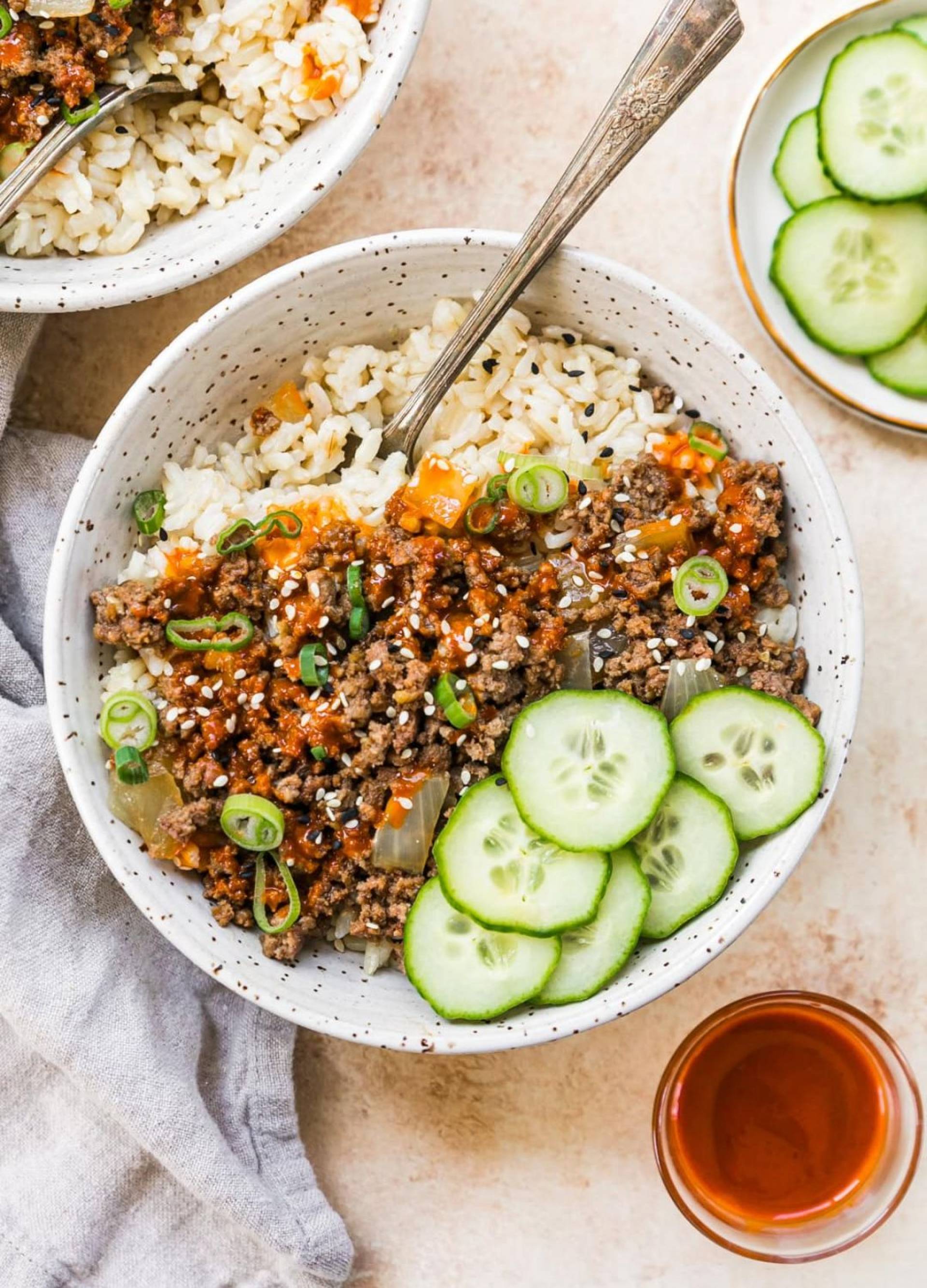 Thai Peanut Turkey Bowl