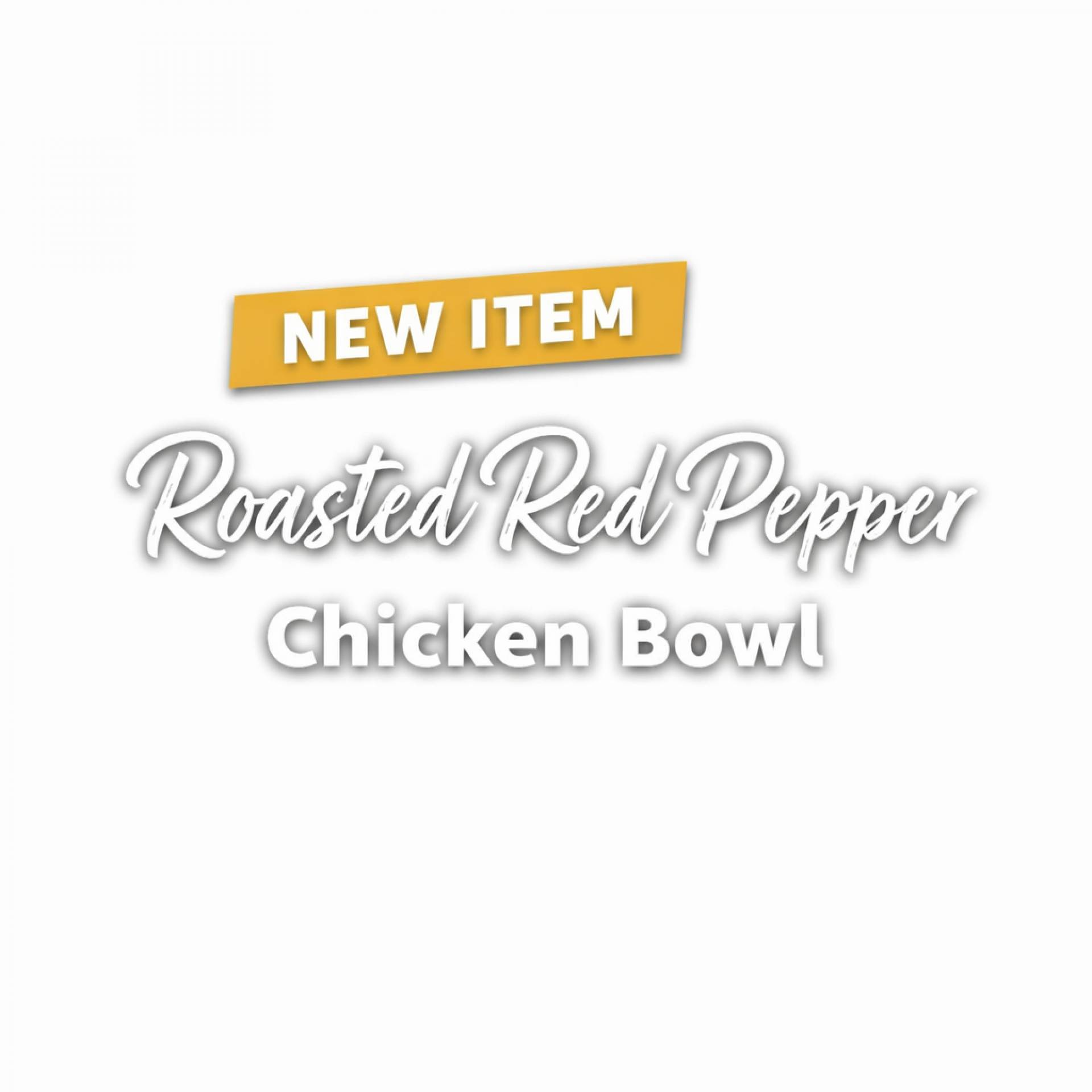 Roasted Red Pepper Chicken Bowl