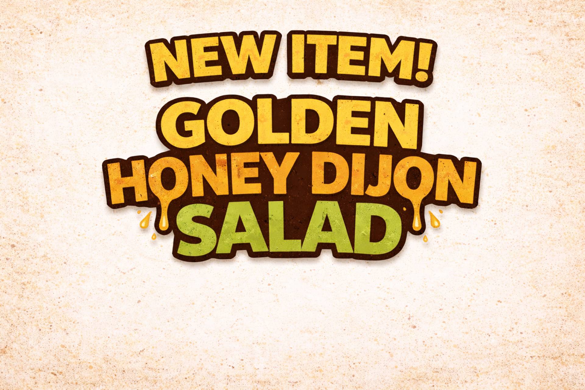 Golden Honey Dijon Salad