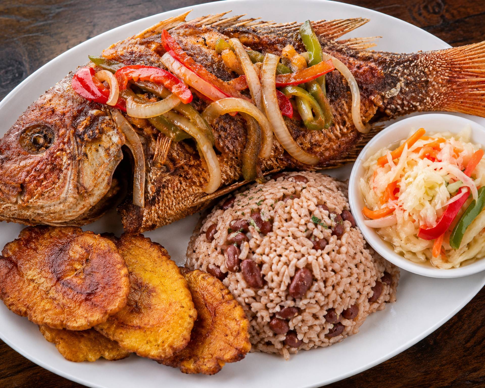 Fried Whole Snapper