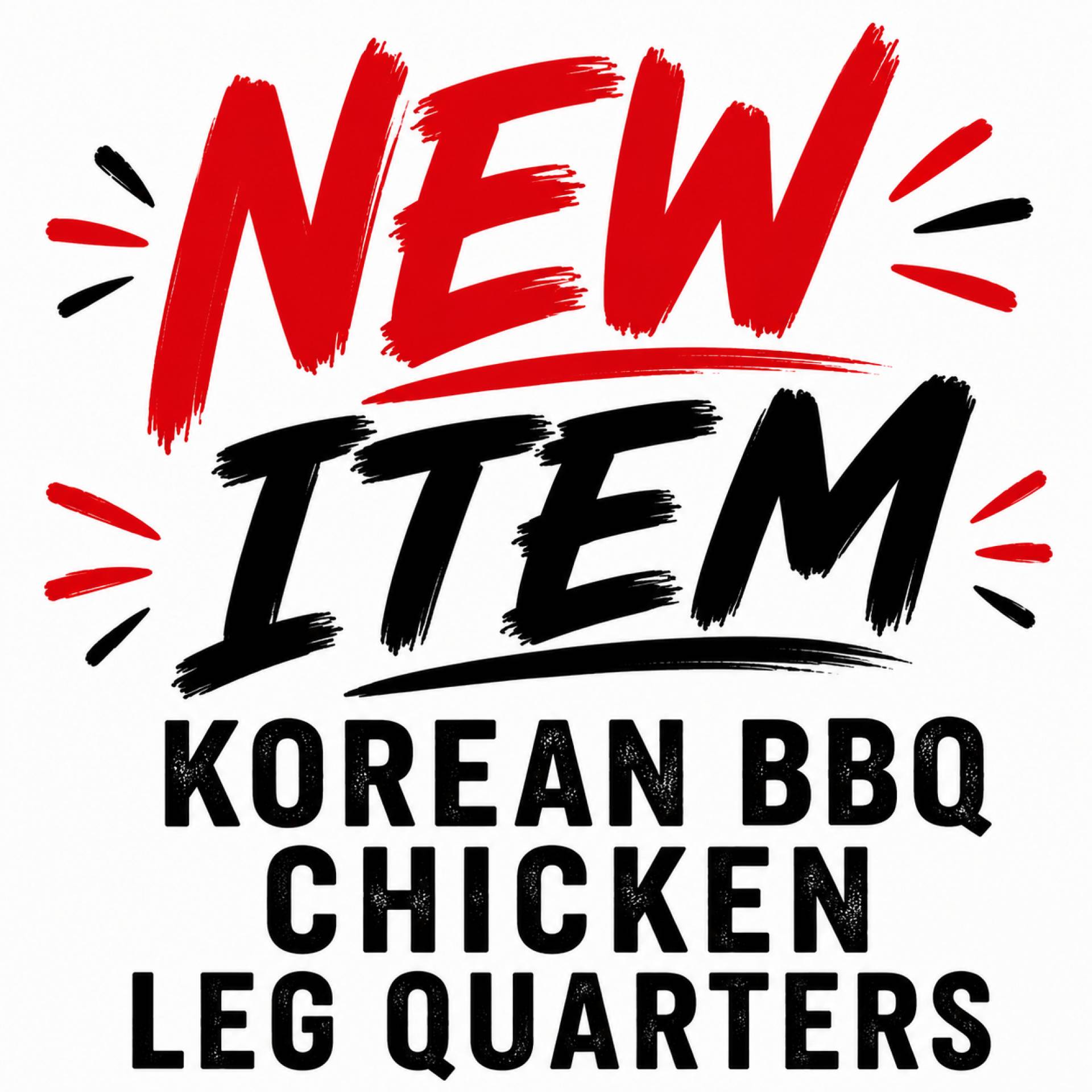 Korean BBQ Leg Quarters