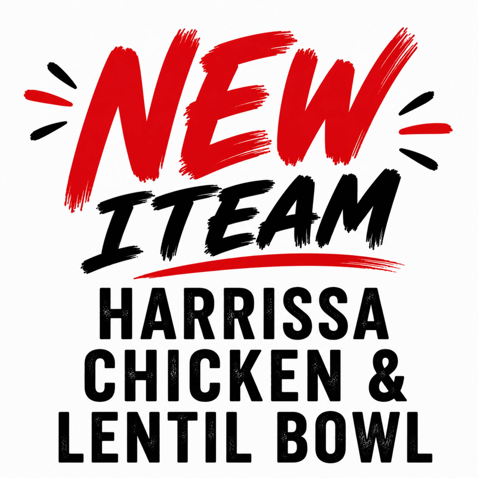 Harissa Chicken & Lentil Bowl