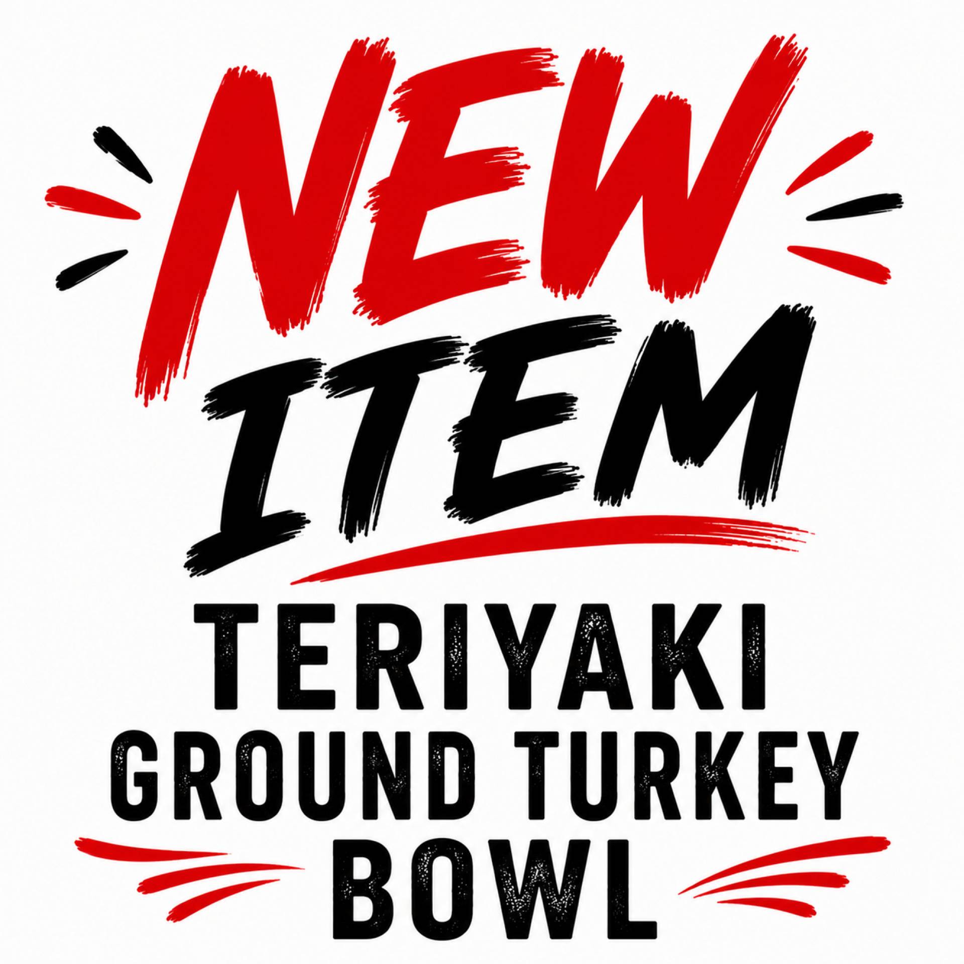 Teriyaki Ground Turkey Bowl