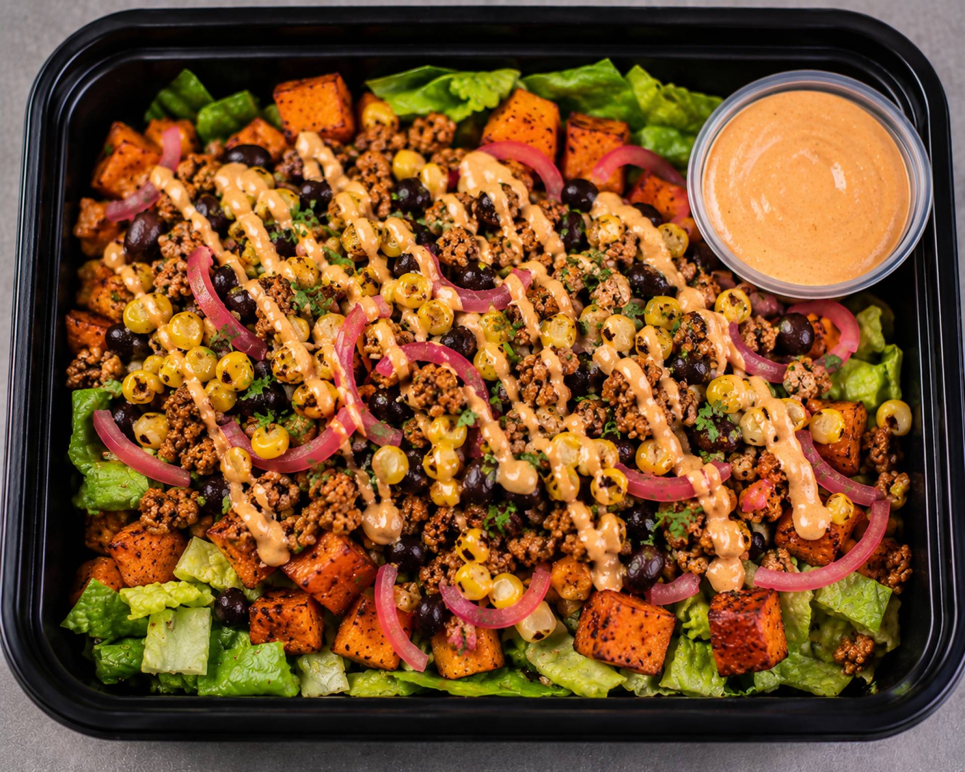 Turkey Taco Sweet Potato Bowl