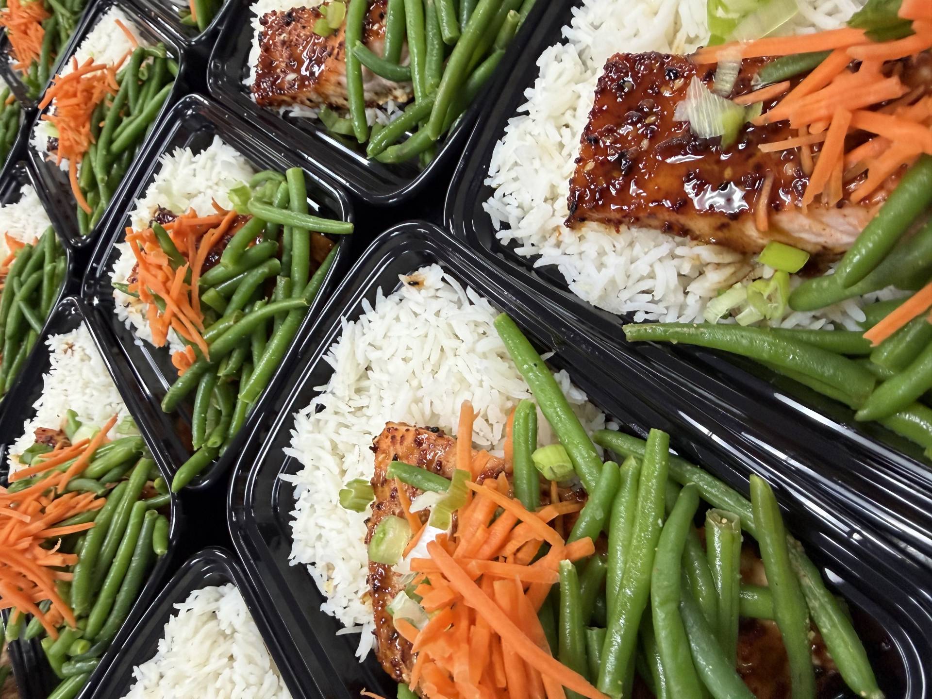 Korean Glazed Salmon Bowl